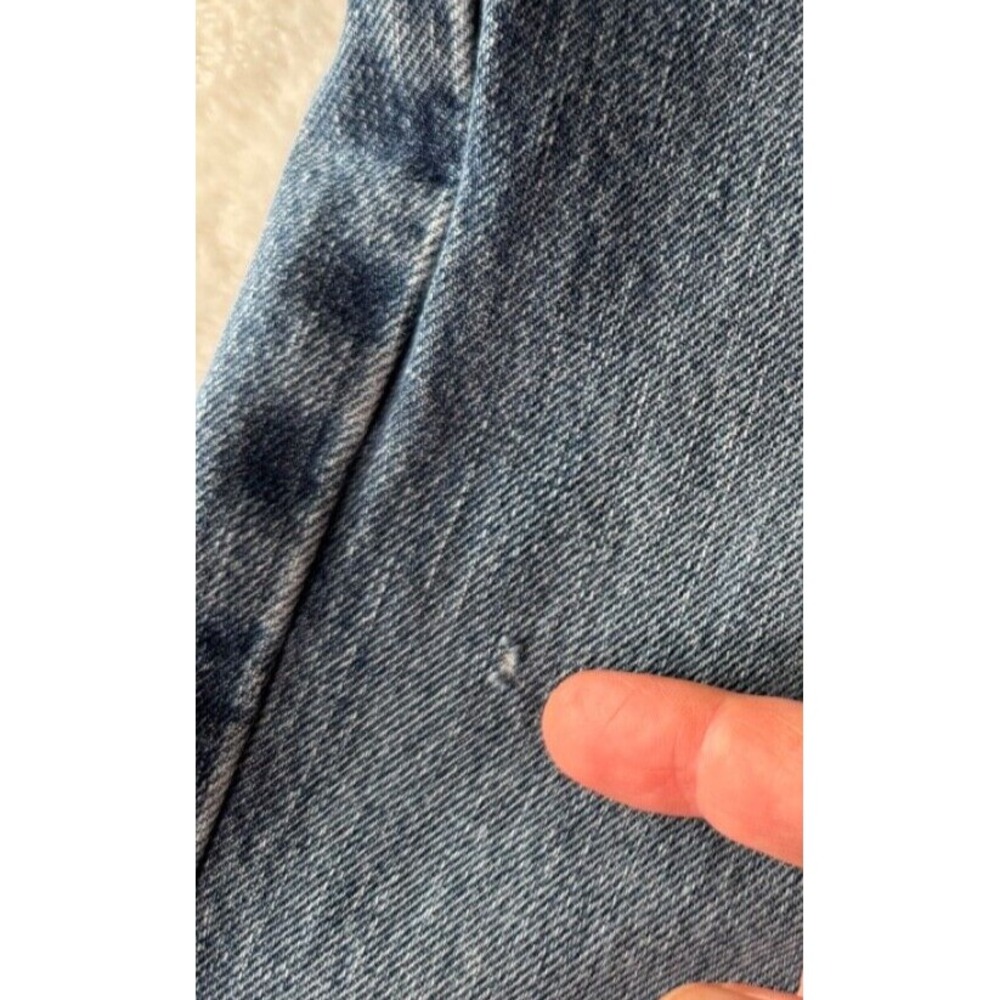 Harley-Davidson Straight Leg Med Wash Biker Jeans Size 36Wx34L ( Fits 33x 33). - Picture 7 of 16